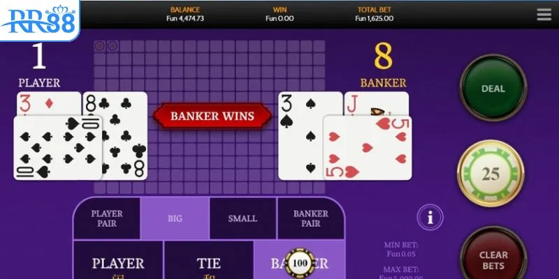 Vài nét về game bài baccarat